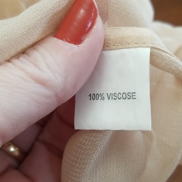 🥂 POMODORO VISCOSE SCARF - Picture 10 of 12